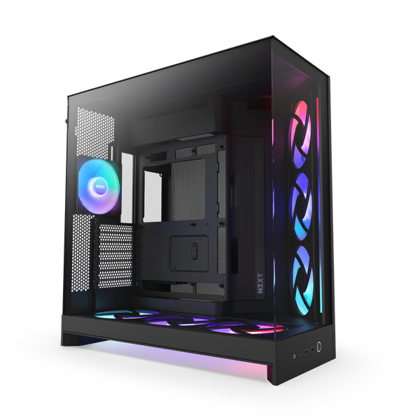  CASE NZXT H9 FLOW RGB PLUS (2025) ALL BLACK - WHITE 