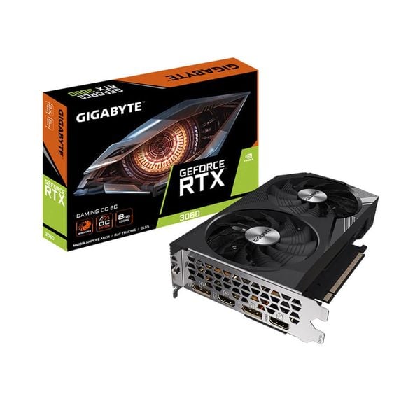  Card màn hình Gigabyte RTX 3060 GAMING OC 8GB (N3060GAMING OC-8GD) 