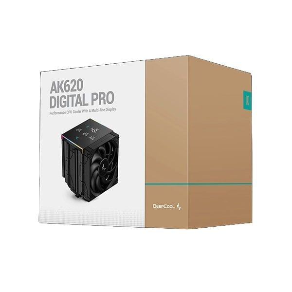 Tản nhiệt khí Deepcool AK620 DIGITAL PRO Dual Tower Black