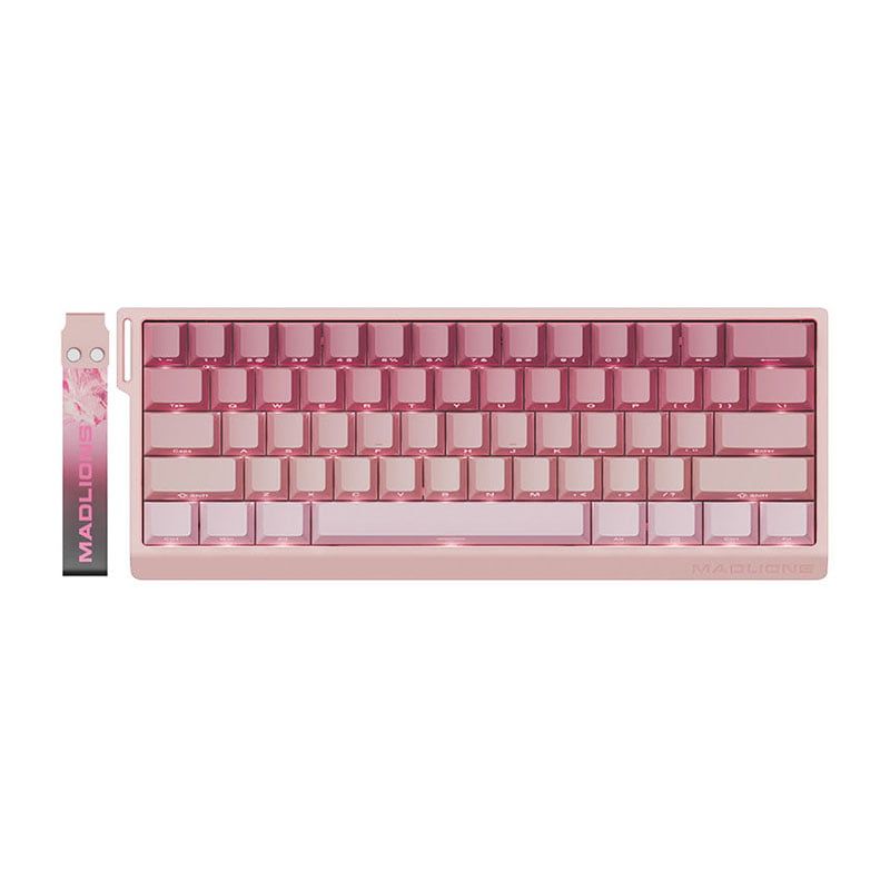 Bàn phím MADLIONS MAD60 PRO Đen (Magnetic Silver) - Trắng(Gateron Jade Esport Pro) - Hồng (Gateron Jade Esport Pro) - BlackBerry (Magneto Gaming switch)