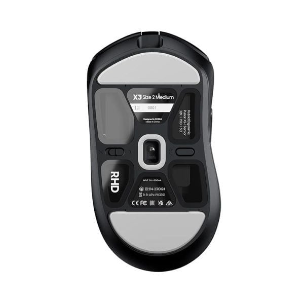Chuột gaming Pulsar X3 Wireless Black - White
