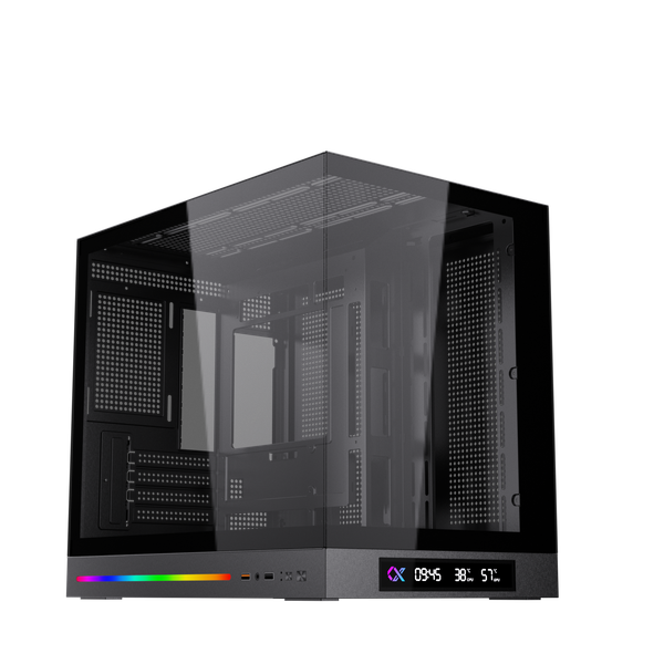  Thùng máy Xigmatek Cloud M DGT Black - White | M-ATX/Mini ITX, Không kèm fan 