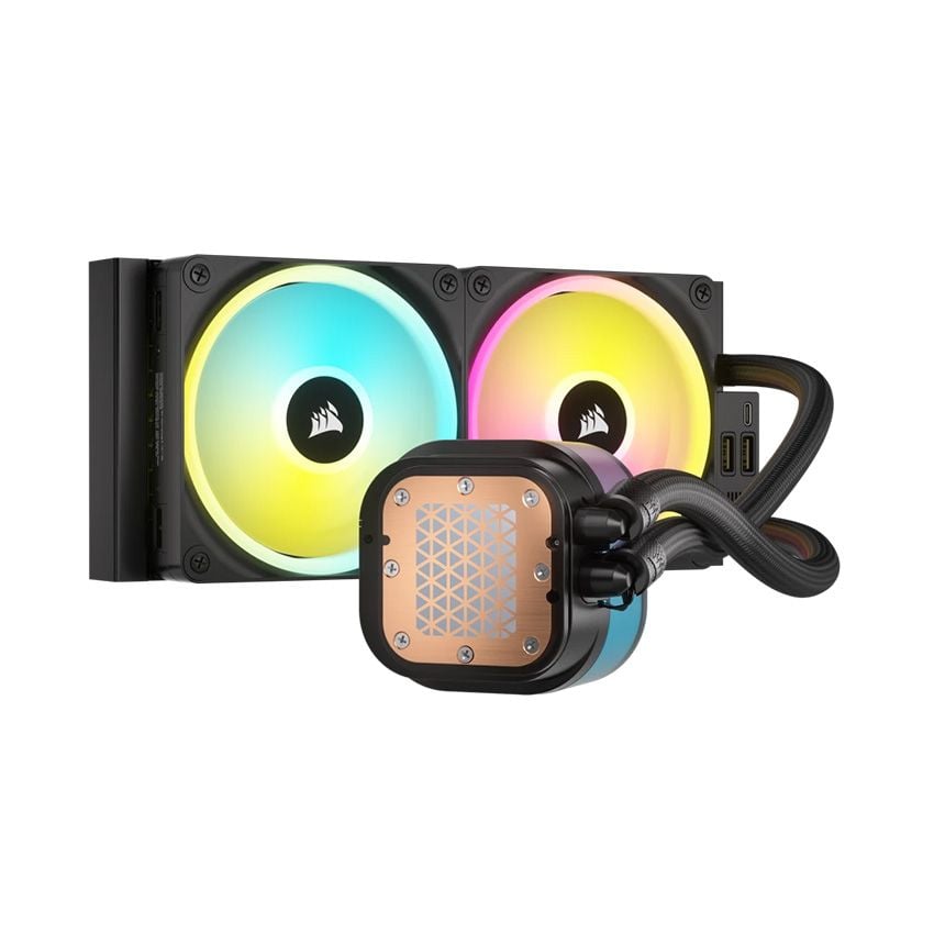 Tản nhiệt nước Corsair iCUE LINK H100i RGB Black - White