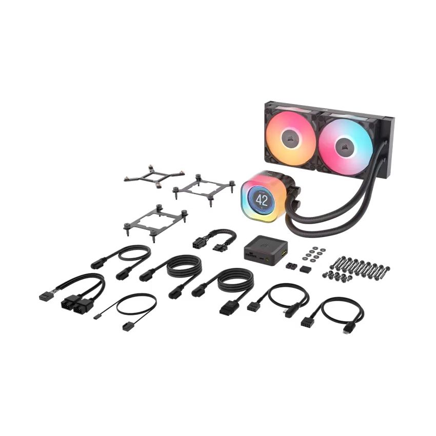Tản nhiệt nước Corsair iCUE LINK TITAN 240 RX LCD Black - White
