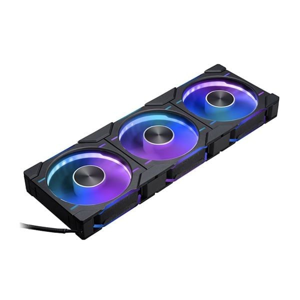 Quạt tản nhiệt Phanteks D30 120 | BLACK - WHITE – TRIPLE PACK ( Thuận - Ngược )
