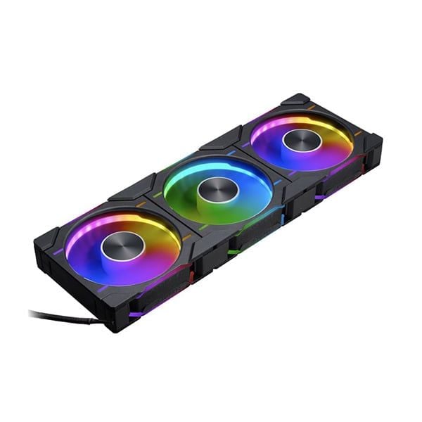 Quạt tản nhiệt Phanteks D30 120 | BLACK - WHITE – TRIPLE PACK ( Thuận - Ngược )