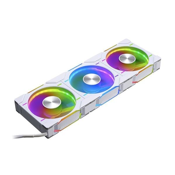 Quạt tản nhiệt Phanteks D30 120 | BLACK - WHITE – TRIPLE PACK ( Thuận - Ngược )