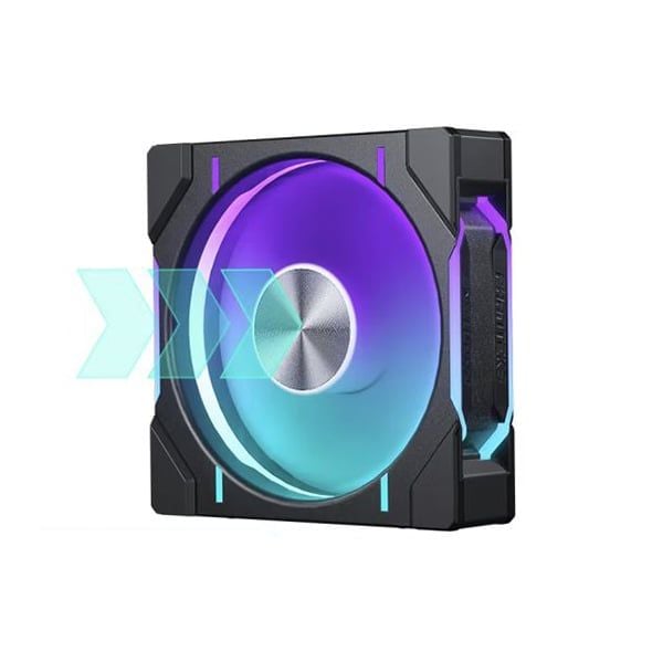 Quạt tản nhiệt Phanteks D30 120 | BLACK - WHITE – SINGLE PACK ( Thuận - Ngược )