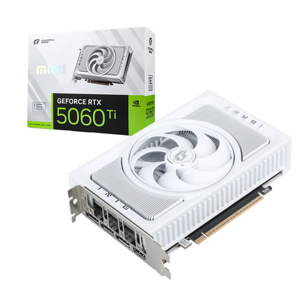  Card màn hình Colorful iGame GeForce RTX 5060 Ti Mini W OC 16GB-V 