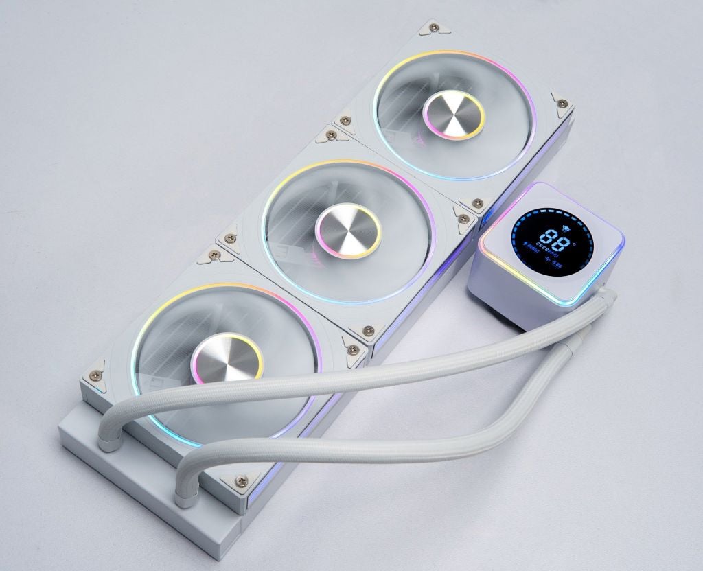 Tản nhiệt nước CPU Jungle Leopard AstroBeat 360 Digital ARGB | Black - White
