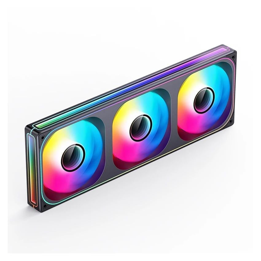 Fan case Jonsbo ZB-360B/BR Black