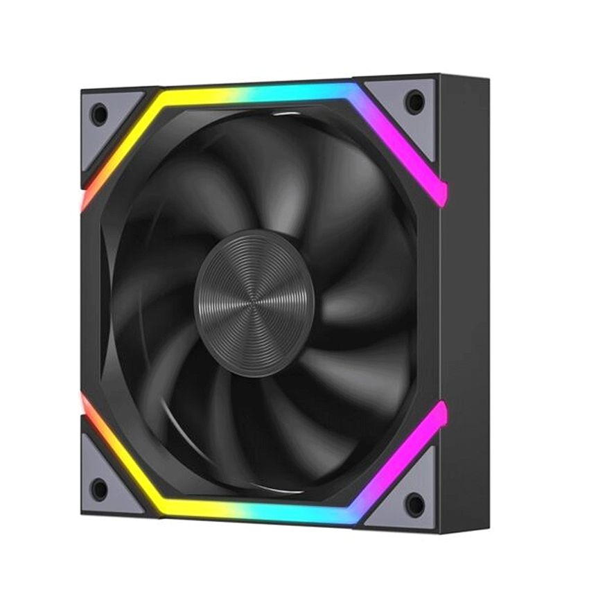 Fan case Leopard Galaxy ARGB | Đen -  Trắng (Thuận - Ngược )