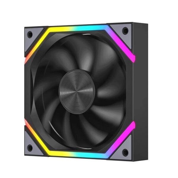  Fan case Leopard Galaxy ARGB | Đen -  Trắng (Thuận - Ngược ) 