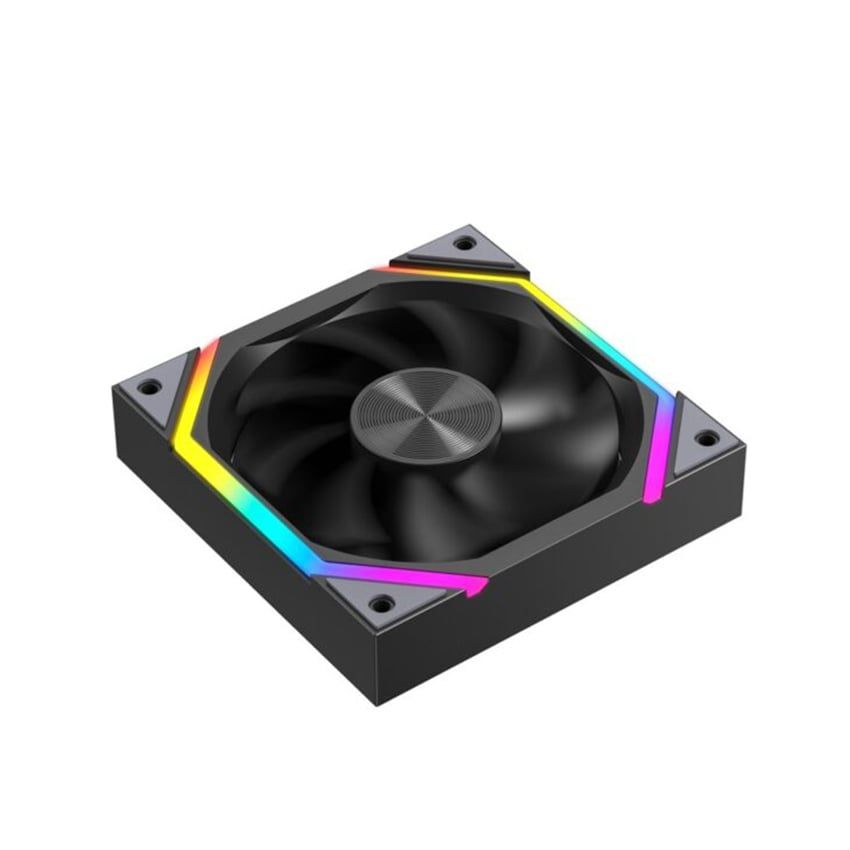 Fan case Leopard Galaxy ARGB | Đen -  Trắng (Thuận - Ngược )