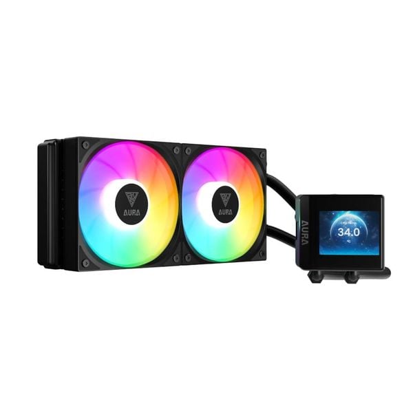  Tản nhiệt nước Gamdias AURA GL240 LITE II LCD 