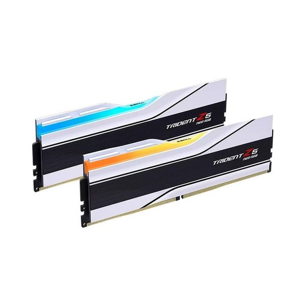  Ram GSKILL Trident Z5 NEO RGB White 64GB (2x32GB) DDR5 6000Mhz – (F5-6000J3636F32GX2-TZ5NRW) 