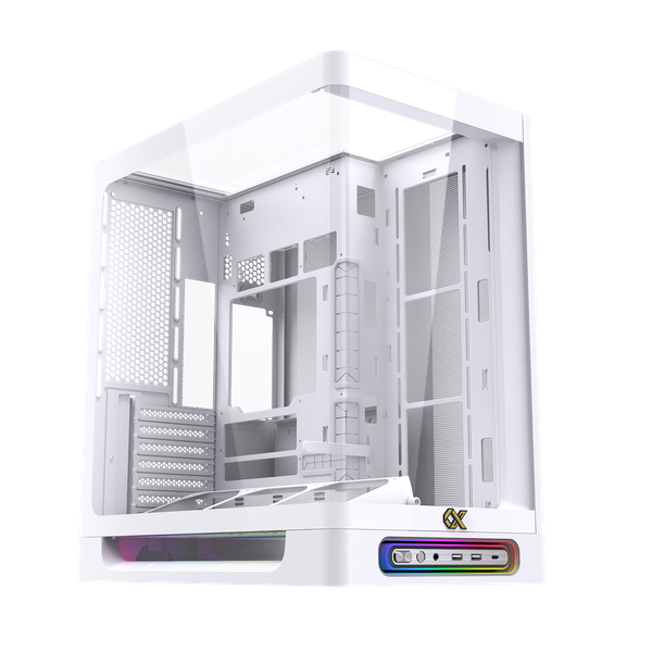  Case Xigmatek Heaven Black - White ( E-ATX , No Fan ) 