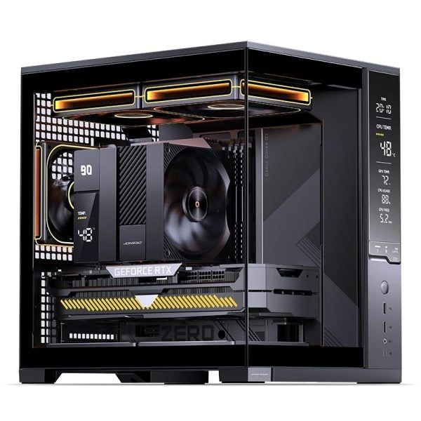 VỎ CASE PC JONSBO D34 BLACK - WHITE