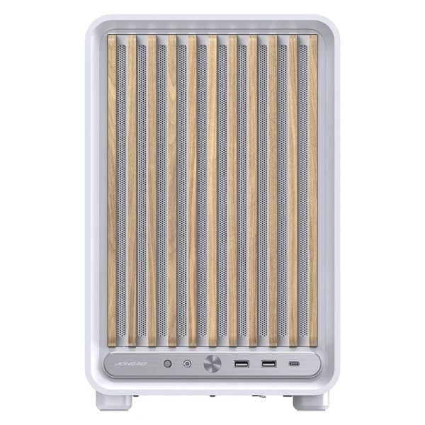 VỎ CASE PC JONSBO D33 WOOD BLACK - WHITE