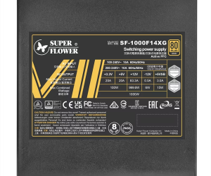  Nguồn Super Flower Leadex VII XG 1000W ATX 3.1 80 Plus Gold 