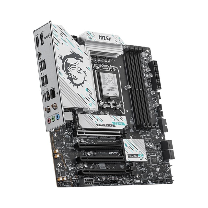 Mainboard MSI B860M GAMING PLUS WIFI (Chipset Intel B860, Socket LGA 1851, DDR5 256GB, Micro-ATX)