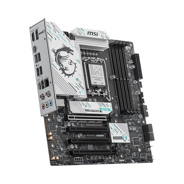 Mainboard MSI B860M GAMING PLUS WIFI (Chipset Intel B860, Socket LGA 1851, DDR5 256GB, Micro-ATX) 
