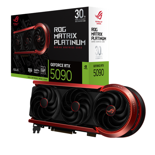  Card màn hình ASUS ROG Matrix Platinum GeForce RTX™ 5090 - 30th Anniversary Edition 