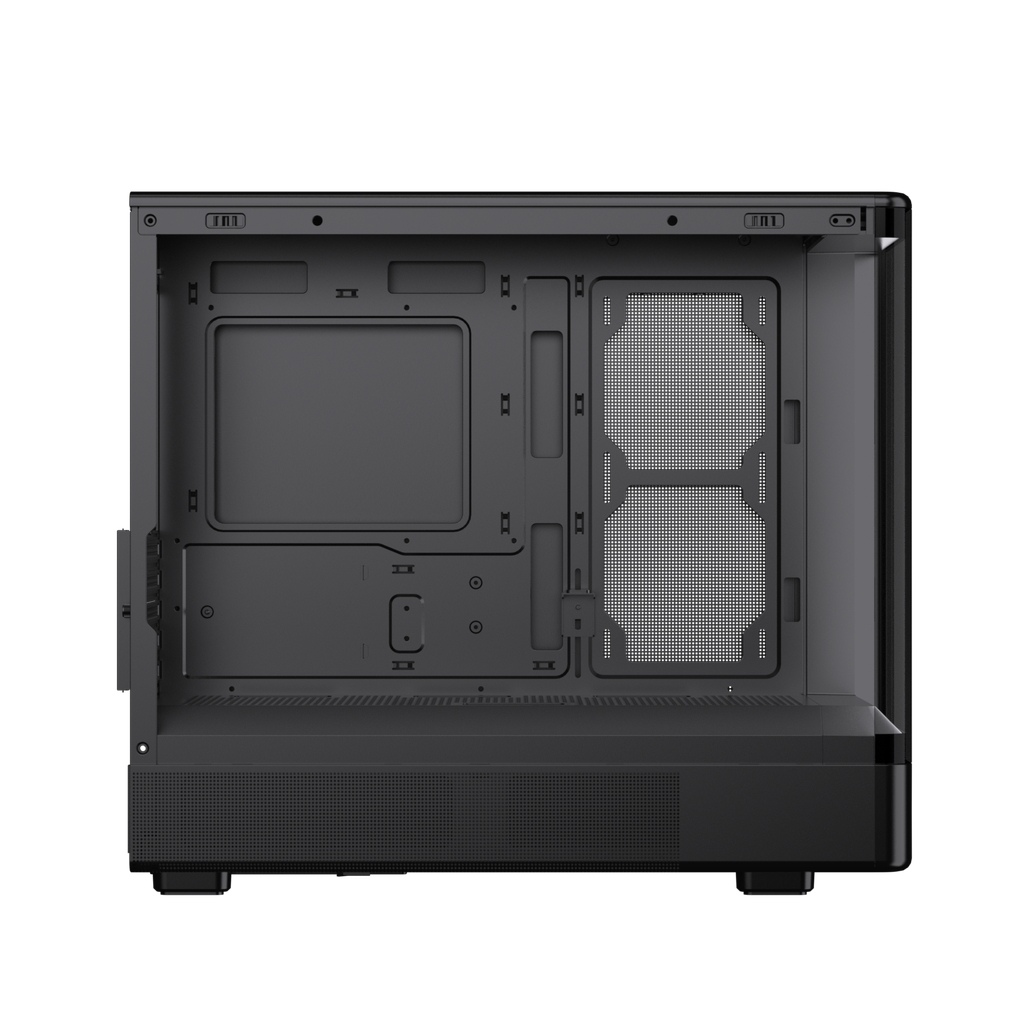 Case Xigmatek Moon ML DGT Black - White (No Fan)