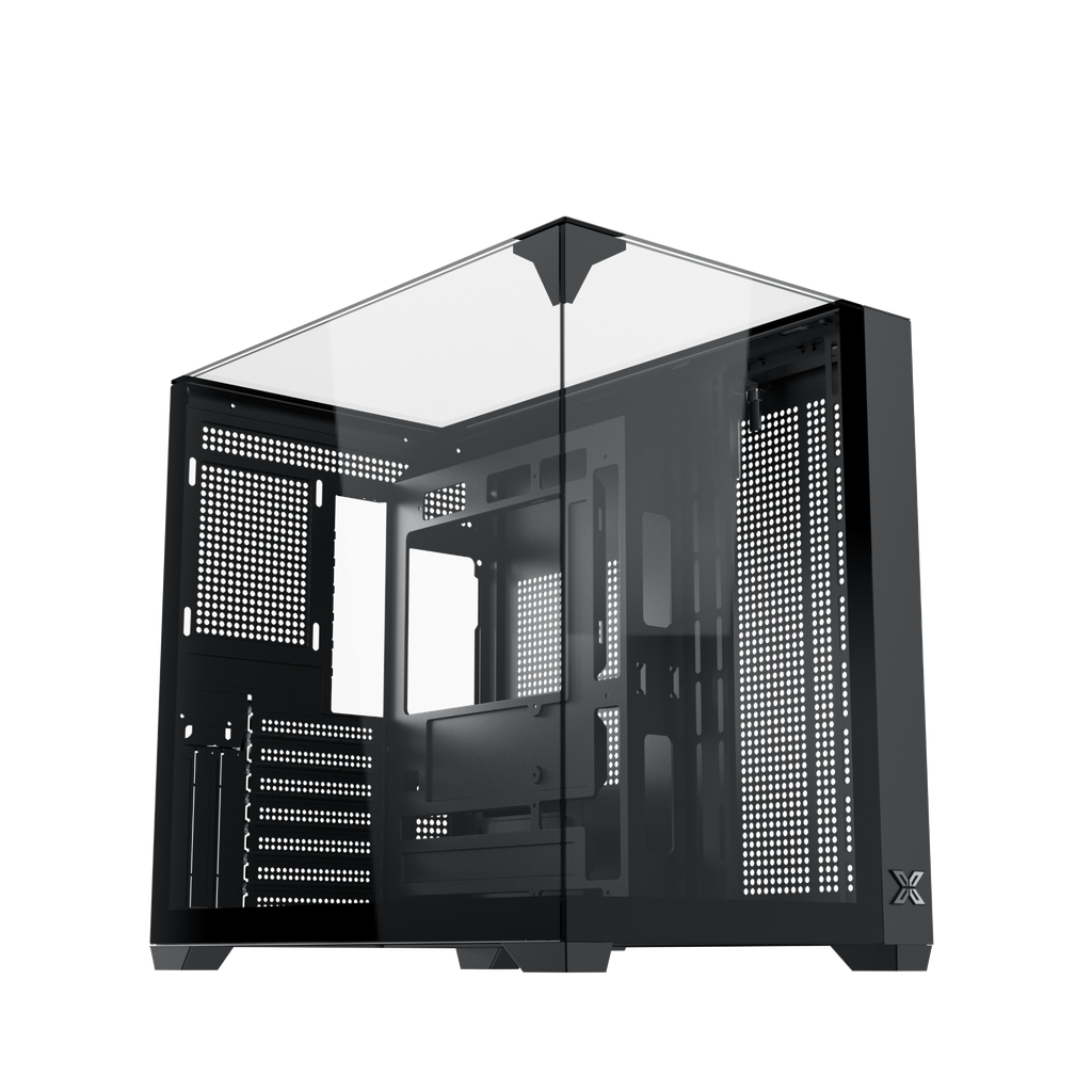 Case Xigmatek Ocean II Black - White ( No Fan )