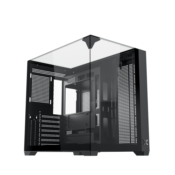  Case Xigmatek Ocean II Black - White ( No Fan ) 