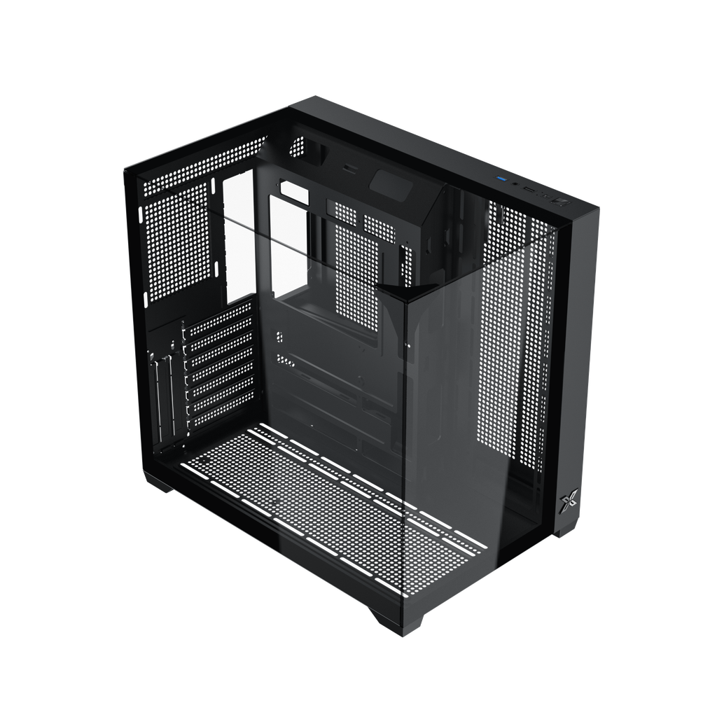 Case Xigmatek Ocean II Black - White ( No Fan )
