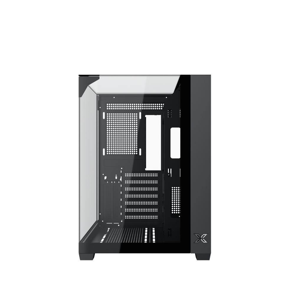 Case Xigmatek Ocean II Black - White ( No Fan )
