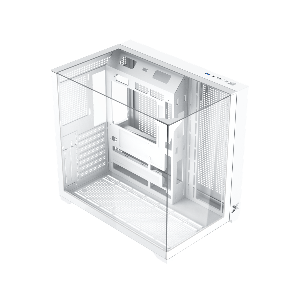 Case Xigmatek Ocean II Black - White ( No Fan )