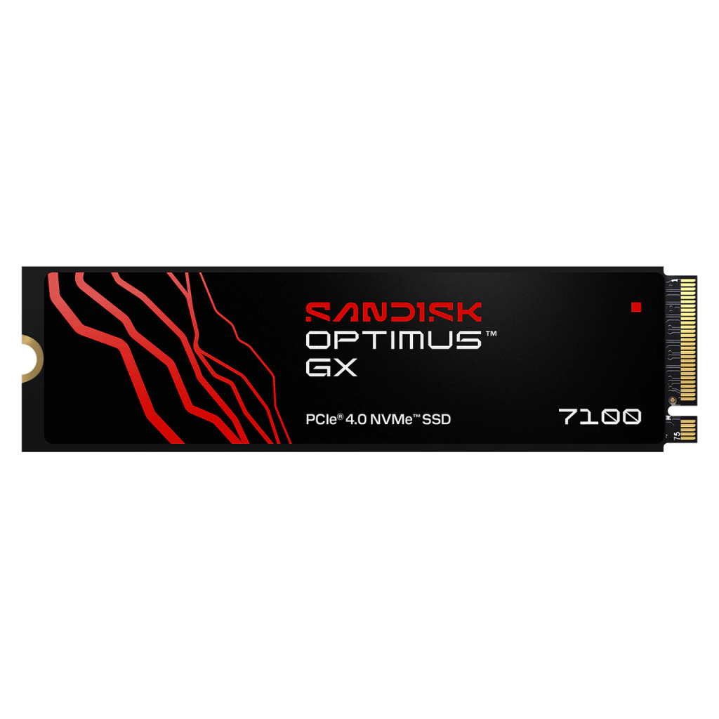 Ổ cứng SSD SANDISK Optimus GX 7100 500GB - 1TB - 2TB - 4TB – PCIe Gen4x4 tốc độ đọc 6800MB/s, ghi 5800MB/s