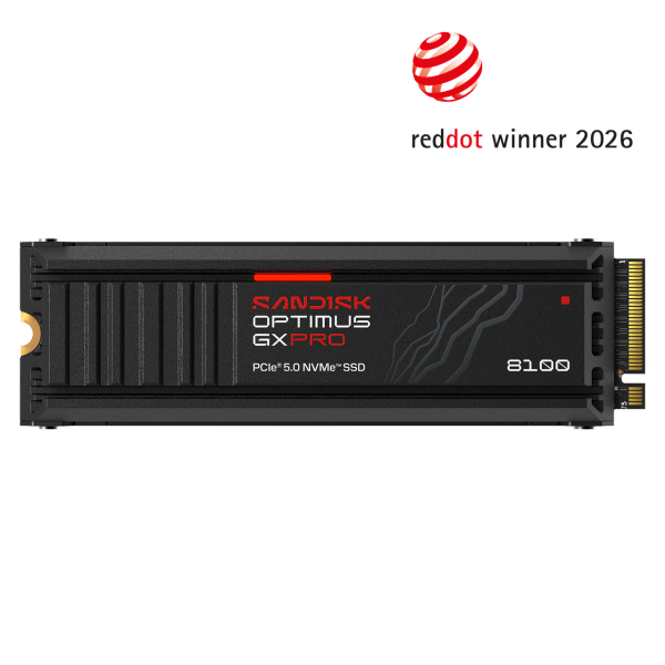  Ổ Cứng SSD SANDISK Optimus GX PRO 8100 1TB - 2TB - 4TB - 8TB – PCIe Gen4x4 ( Không Heatsink - Có HeatSink ) 