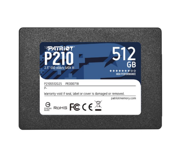 SSD Patriot P210 Sata 3 | 512GB | 1TB | 2TB