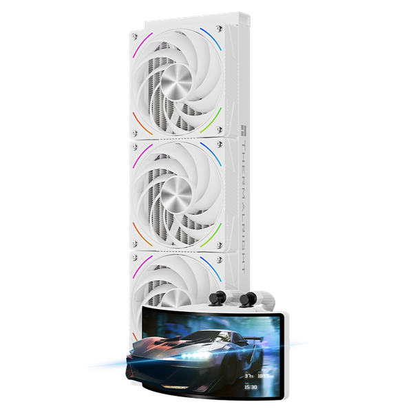  Tản nhiệt nước Thermalright Rainbow Vision 360 Turbo ARGB Đen - Trắng 