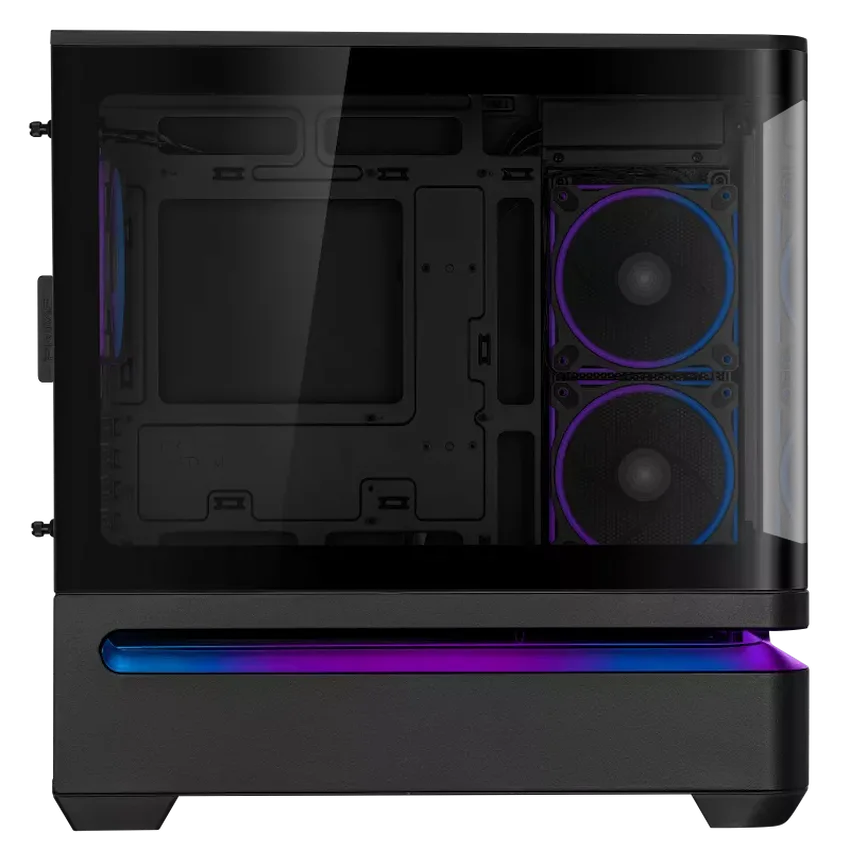 Vỏ máy tính Asus Prime AP202 TG ARGB BLACK - WHITE (Mid Tower/ ATX/ Đen- Trắng)