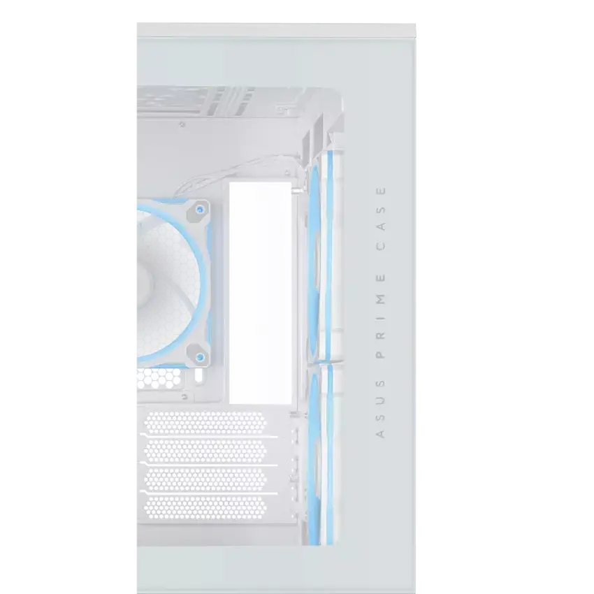 Vỏ máy tính Asus Prime AP202 TG ARGB BLACK - WHITE (Mid Tower/ ATX/ Đen- Trắng)