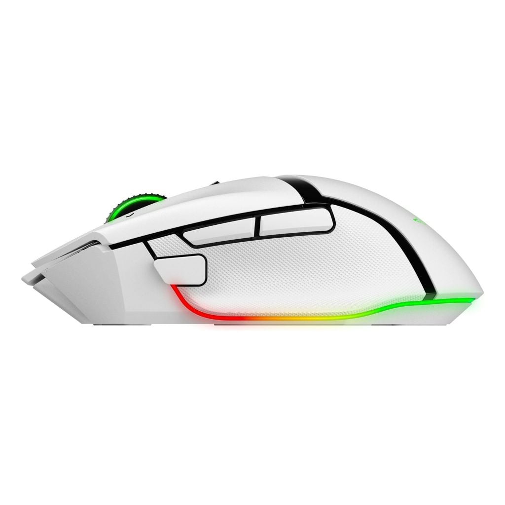 Chuột Razer Basilisk V3 Pro 35k Black - White - Phantom Green