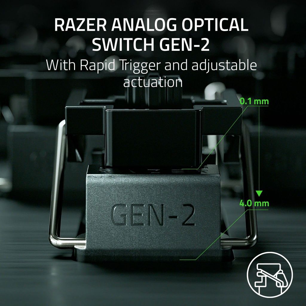 Bàn phím Razer Huntsman V3 Pro Mini Black - White