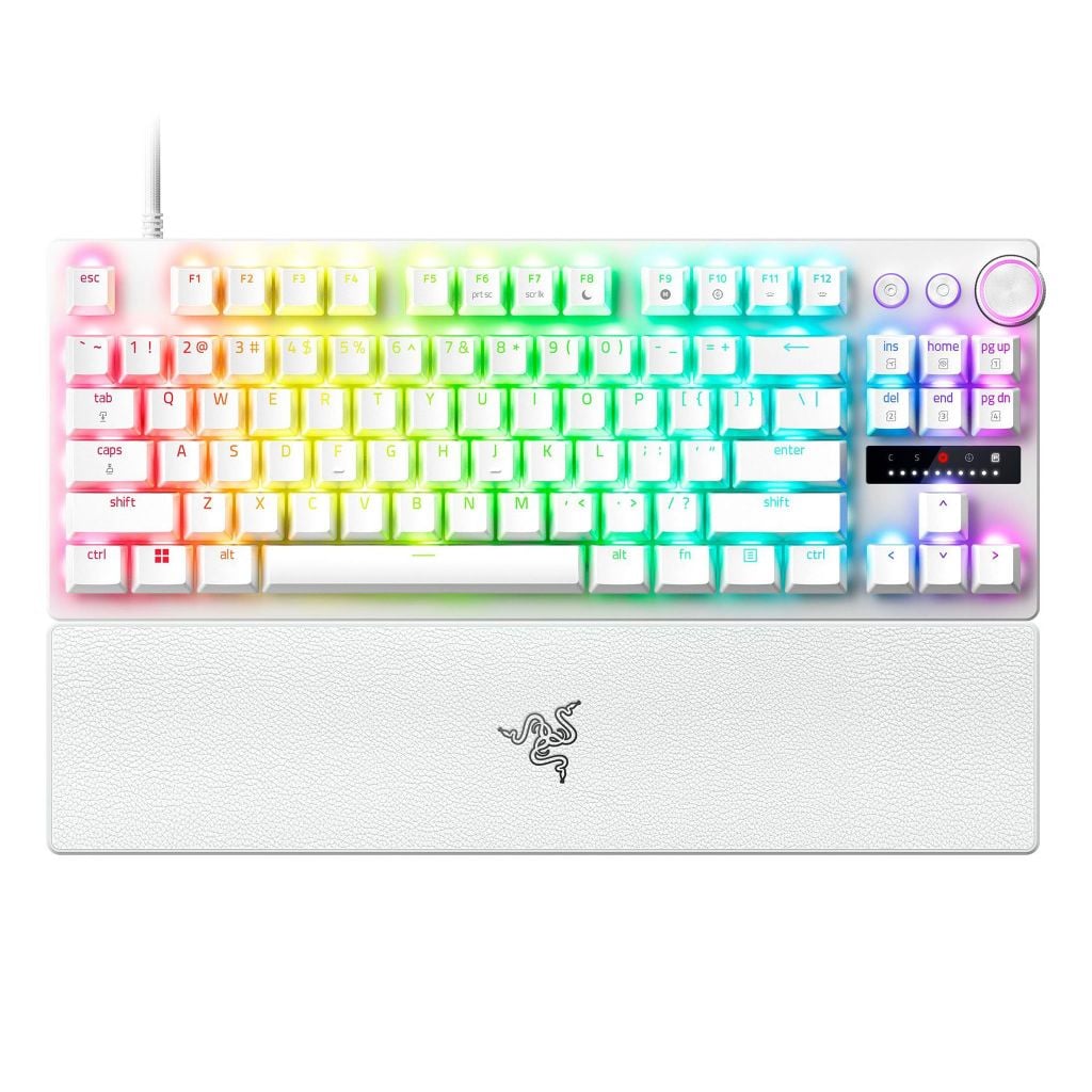 Bàn phím Razer Huntsman V3 Pro Tenkeyless Black - White