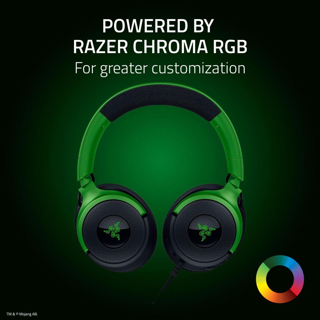 Tai nghe Razer Kraken V4 X Minecraft