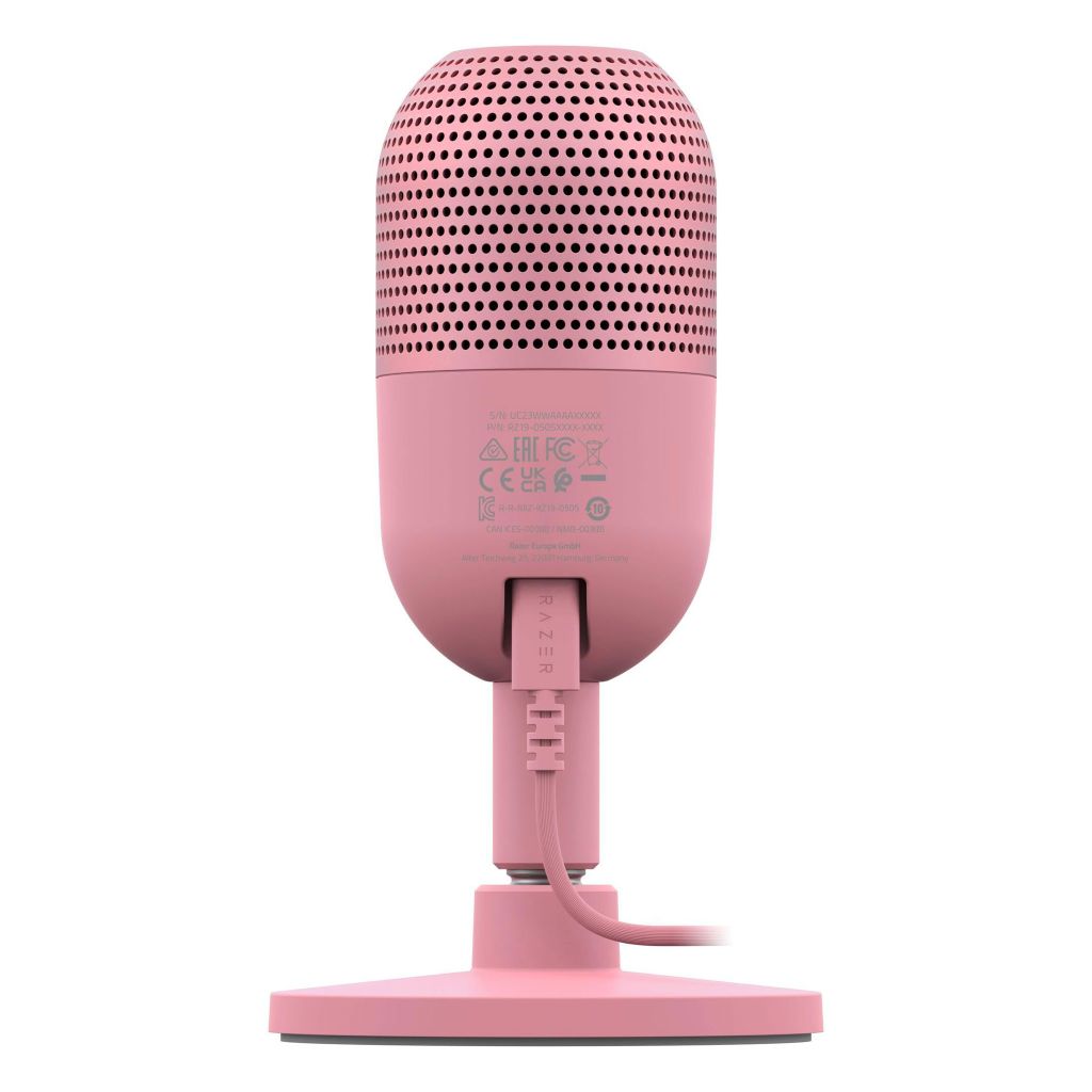 Micro Razer Seiren Mini V3 Black - White - Quartz Edition