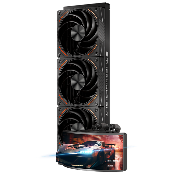  Tản nhiệt nước Thermalright Rainbow Vision 360 Turbo ARGB Đen - Trắng 