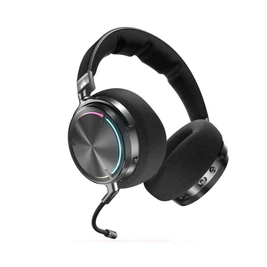 Tai Nghe Không Dây Corsair Virtuoso MAX Carbon - White