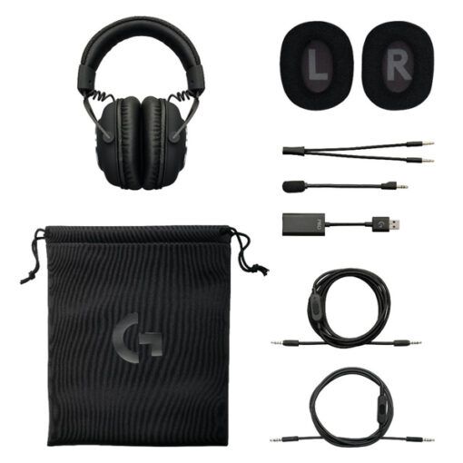 Tai nghe gaming Logitech Pro X Black