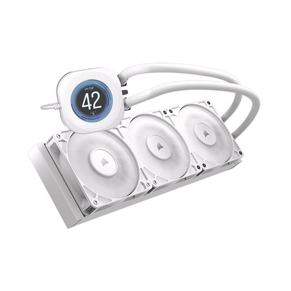  Tản nhiệt nước AIO Corsair NAUTILUS 360 RS LCD Black - White 