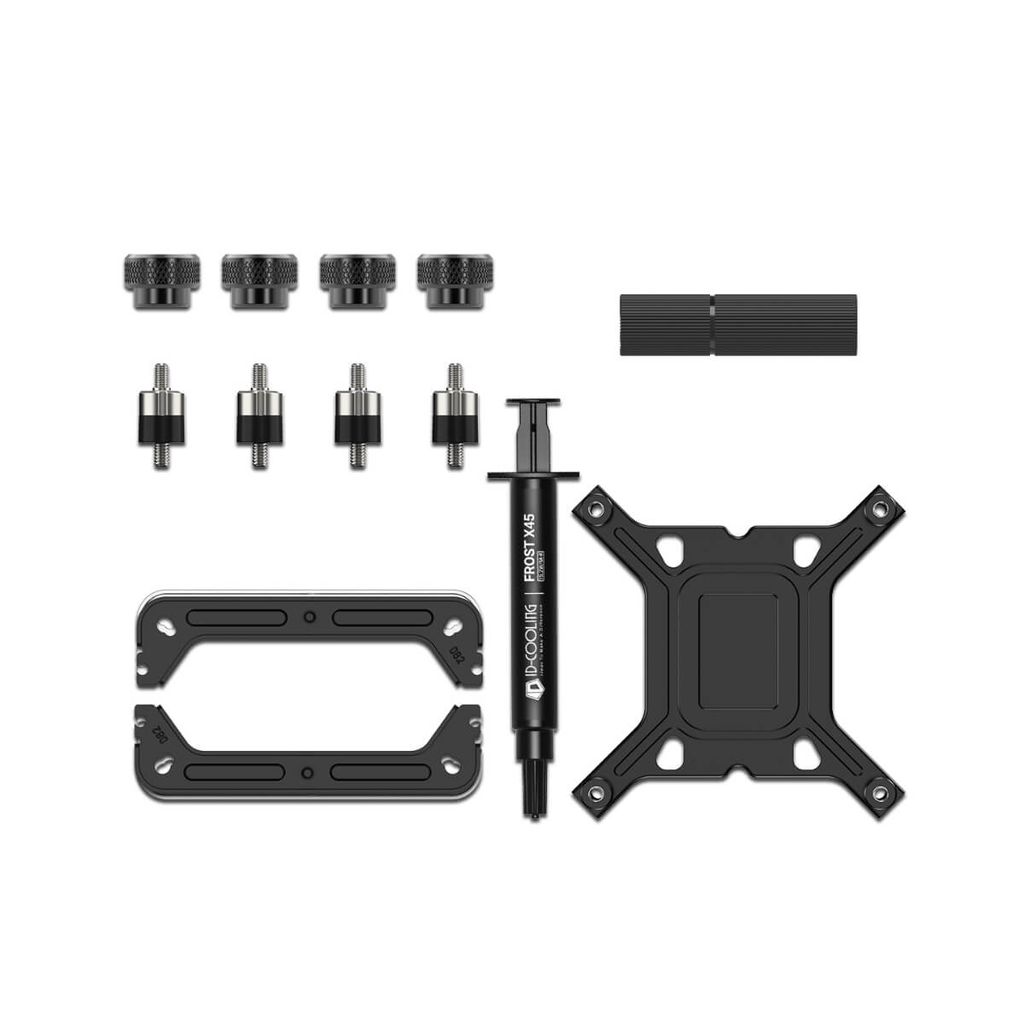 Tản nhiệt nước AIO ID-Cooling FX240 LCD ARGB Black - White