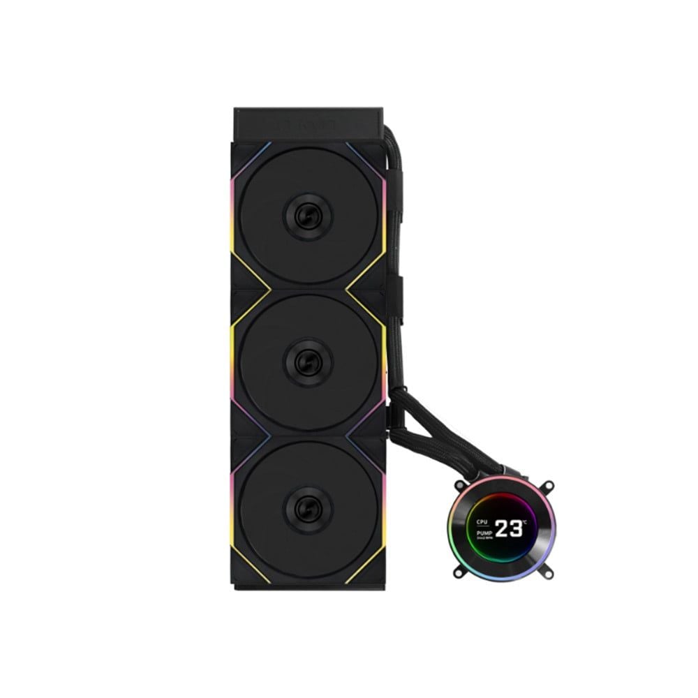 Tản Nhiệt Nước Lian Li Hydroshift II LCD-C 360TL Wireless Fan Black - White